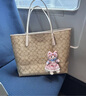 蔻馳（COACH）【品牌直供】女士經(jīng)典標(biāo)志CITY 33大號(hào)托特包單肩包七夕禮物 曬單實(shí)拍圖