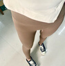 維多利亞旅行者運動(dòng)套裝女瑜伽服秋冬跑步健身服專(zhuān)業(yè)普拉提訓練兩件套白M 曬單實(shí)拍圖