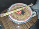陶瓷泡面碗帶蓋家用保鮮碗創(chuàng)意學(xué)生宿舍碗帶手柄日式湯碗微波爐碗 卡通貓 6寸面碗【把手+蓋】 曬單實拍圖