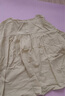 MUJI女式 強捻短袖罩衫t恤上衣女款內搭女裝25年夏季純棉BCE92C5S 象牙色 XL （165/92A） 曬單實(shí)拍圖