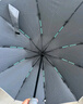 左都（ZUODU）全自動(dòng)三折反向雨傘加大加厚結實(shí)抗風(fēng)雙骨傘雙骨折疊男女加固 曬單實(shí)拍圖