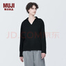 無印良品（MUJI）女式不易沾水防紫外線立領(lǐng)大衣防曬衣服女款25年早秋風(fēng)衣外套女裝 深棕色 S (155/80A) 曬單實拍圖