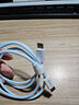 Smorss雙頭Type-C充電線數(shù)據(jù)線PD65W/60W/40Wctoc快充適用iPhone蘋果17/16/15Pro筆記本平板華為車載 1米 曬單實拍圖
