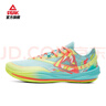 匹克態(tài)極輕靈3籃球鞋秋季新品實(shí)戰球鞋低幫運動(dòng)鞋跑快靈后衛薄底戰靴 冰蘭【球場(chǎng)信條】 41 曬單實(shí)拍圖