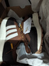 adidas RETROPY E5經(jīng)典舒適boost運動(dòng)鞋男女阿迪達斯官方三葉草 柔和棕/奇跡礬土棕   41 曬單實(shí)拍圖