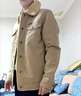 JEEP吉普男士新款棉衣 短款棉服 時髦帥氣 運(yùn)動外套 秋冬新款 卡其 2XL 曬單實(shí)拍圖