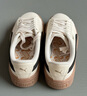 彪馬（PUMA）【厚底鞋】復古增高松糕鞋女運動(dòng)休閑鞋PLATFORM399251 雪白色-黑色-金色-01 37 曬單實(shí)拍圖