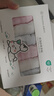 全棉時(shí)代嬰兒口水巾兒童小毛巾純棉紗布手帕洗臉面巾禮盒裝25*25cm，6條 曬單實(shí)拍圖