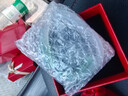 周六福半山半水玉髓手鐲深白綠寬條新中式七夕情人節(jié)禮物J1013552 58mm  曬單實(shí)拍圖