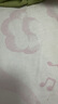 babycare嬰兒抑菌涼席寶寶透氣冰絲席兒童幼兒園可水洗云朵小熊56*100CM 曬單實(shí)拍圖
