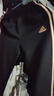 阿迪達斯 （adidas）春秋套裝 兒童運動(dòng)套裝新款戶(hù)外休閑夾克長(cháng)褲兩件套 黑/金 152 曬單實(shí)拍圖