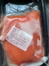 百味殿新鮮新疆三文魚(yú) 生鮮刺身生魚(yú)片海鮮水產(chǎn)冷凍冰鮮中段三文魚(yú)去皮 【特級厚魚(yú)】?jì)糁卸握麎K 1200g 曬單實(shí)拍圖
