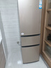 海爾（Haier）冰箱家用三開門冰箱風(fēng)冷無(wú)霜一新等級(jí)能效超薄節(jié)能雙開門出租房省電小冰箱以舊換新補(bǔ)貼 【熱銷爆款】219升三門冰箱節(jié)能省電新款上市 曬單實(shí)拍圖