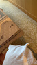 無(wú)印良品（MUJI）再生聚酯纖維 雙拉鏈包 收納袋  米色S  曬單實(shí)拍圖