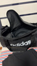 adidas運動(dòng)健身便攜斜挎手拎包男女新款阿迪達斯官方   黑色/白色   NS 曬單實(shí)拍圖