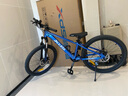 喜德盛兒童自行車(chē)小王子變速車(chē)7速青少年學(xué)生通勤運動(dòng)騎行單車(chē)藍銀色 曬單實(shí)拍圖