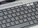 羅技（Logitech）時尚系列 K580 鍵盤 藍牙鍵盤 辦公鍵盤 無線鍵盤 便攜超薄鍵盤 筆記本鍵盤 平板鍵盤 星空灰 曬單實拍圖
