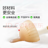 世喜牙膠嬰兒口欲期3-6個(gè)月小蘑菇牙膠磨牙棒咬膠安撫磨牙防吃手 小蘑菇牙膠（棕） 曬單實(shí)拍圖