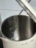 九陽(yáng)（Joyoung）熱水壺燒水壺電水壺1.5L大容量  316L不銹鋼內膽 雙層隔熱  0膠水壺K15FD-W170 曬單實(shí)拍圖