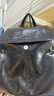 CHARLES&KEITH25秋新品大容量復古通勤繩結雙肩背包生日禮物CK2-60671790 Noir黑色 M 曬單實(shí)拍圖