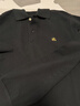 布克兄弟（BrooksBrothers）男士25秋冬新品純棉簡(jiǎn)約長(cháng)袖polo衫 0004-黑色 M 曬單實(shí)拍圖