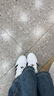 阿迪達斯 （adidas）三葉草系列 女 adidas TAEKWONDO W 休閑鞋 JQ4774 白色 37 曬單實(shí)拍圖