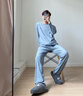 浪莎25年新品【任嘉倫明星同款安心品質(zhì)】抗菌氧棉春秋季家居服睡衣男 曬單實拍圖
