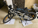 京東京造22英寸青少年兒童自行車(chē) 學(xué)生山地車(chē)7速禧瑪諾碟剎生日禮物銀色 曬單實(shí)拍圖