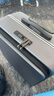 翻譯官前開(kāi)蓋登機箱電腦行李空機長(cháng)箱男女商務(wù)側開(kāi)大容量旅行密碼拉桿箱 定制鋁框版深灰 時(shí)尚版一體深倉 18英寸 5-8天（大容量登機箱） 曬單實(shí)拍圖