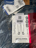 杰克·瓊斯（JACK&JONES） 男裝秋季牛仔褲日常紐扣拉鏈雙側插袋水洗貓須九分褲225332069 曬單實(shí)拍圖