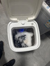 VCJ迷你洗衣機小型家用半自動(dòng)單桶內衣內褲洗襪子神器宿舍出租房嬰兒內衣褲洗衣機  曬單實(shí)拍圖