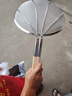 特美居大漏勺細網(wǎng)笊籬不銹鋼漏網(wǎng)勺撈面勺大號32cm密漏勺廚房過(guò)濾網(wǎng)篩 曬單實(shí)拍圖