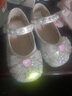 紅蜻蜓女童鞋2025年秋季單鞋公主鞋演出兒童女寶小皮鞋Q53BD047粉色27 曬單實(shí)拍圖