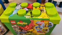 樂高（LEGO）【年糕媽媽同款】積木得寶10914 豪華繽紛桶大顆粒兒童玩具禮物 曬單實(shí)拍圖