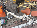 SANGPU通勤自行車(chē)成人男女士輕便代步休閑學(xué)生復古單車(chē)上班騎親子出行 頂配/單速-白【雙層鋁輪】 26寸【155-175cm】 曬單實(shí)拍圖