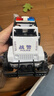 大號23厘米戰警車(chē)仿真慣性JEEP牧馬人越野吉普車(chē)模型兒童玩具車(chē) 23cm慣性警車(chē)+3只鐵皮車(chē) 曬單實(shí)拍圖