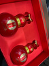 瀘州老窖 福祿自在紅 葫蘆定制酒 濃香型白酒 52度 500ml*2瓶 禮盒裝 送禮 曬單實(shí)拍圖