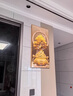 翁畫(huà)師現代輕奢聚寶盆玄關(guān)裝飾畫(huà)入戶(hù)正對墻掛畫(huà)招財樹(shù)寓意好新中式壁畫(huà) A款 40*80cm（單幅） PS環(huán)?？?質(zhì)感紋理面 輕奢金框（黑框備注） 曬單實(shí)拍圖