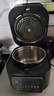 美的（Midea）【國家補貼】IH電壓力鍋2200W風冷5L雙膽家用智能預(yù)約無感降壓0涂層高壓鍋4-6人電飯煲MY-S5175C 曬單實拍圖