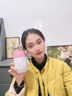 京悠雨日本品牌316不銹鋼保溫杯女生高顏值2025新款學(xué)生便攜泡茶 燕麥咖 500ml 曬單實(shí)拍圖