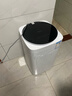 美的（Midea）洗衣機全自動(dòng) 3公斤嬰兒小型迷你波輪母嬰兒童內衣褲襪洗衣機健康除螨洗 以舊換新 家電國家補貼 MB30VH36E【加熱款】 曬單實(shí)拍圖