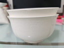 雷澳娜 時光骨瓷餐具碗碟家用 4.5英寸飯碗 曬單實拍圖
