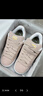 彪馬（PUMA）【面包鞋】復古紅滑板鞋男女休閑板鞋SUEDE XL395205 玫瑰粉-草綠-55 38 曬單實(shí)拍圖