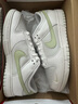 耐克（NIKE）官方DUNK LOW女子運動(dòng)鞋夏季膠底板鞋低幫復古輕便IB3484 001幻影灰白/淺骨色/淺橄欖綠 41 曬單實(shí)拍圖