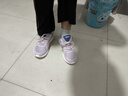 特步女鞋秋季新款時(shí)尚百搭減震耐磨舒適輕便慢跑鞋女生休閑運動(dòng)跑步鞋 北極粉 39 曬單實(shí)拍圖