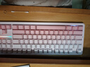 前行者【補貼券減15%】X87Pro/Ultra無(wú)線(xiàn)機械鍵盤(pán)有線(xiàn)藍牙三模gas客制化游戲電競磁軸辦公專(zhuān)用側刻筆記本 櫻花粉側刻Ultra北極拿鐵軸V2-1.2萬(wàn)mA 曬單實(shí)拍圖