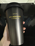 星巴克（Starbucks）流金款推蓋不銹鋼桌面杯430ml保溫保冷水杯生日禮物 曬單實(shí)拍圖