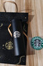 星巴克杯子473ml經(jīng)典保溫杯不銹鋼大容量隨手杯車(chē)載送禮公司禮品咖啡杯 磨砂黑女神中 473ml 送五件套 曬單實(shí)拍圖