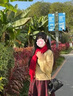 回力圍巾冬季女保暖圍脖新年披肩本命年紅色圍脖圣誕節圍巾情侶圍巾男 紅色 曬單實(shí)拍圖