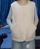 森馬（Semir）馬甲女冬季仿羊羔毛雙面穿圓領(lǐng)內搭2025慵懶復古上衣109725103003 曬單實(shí)拍圖